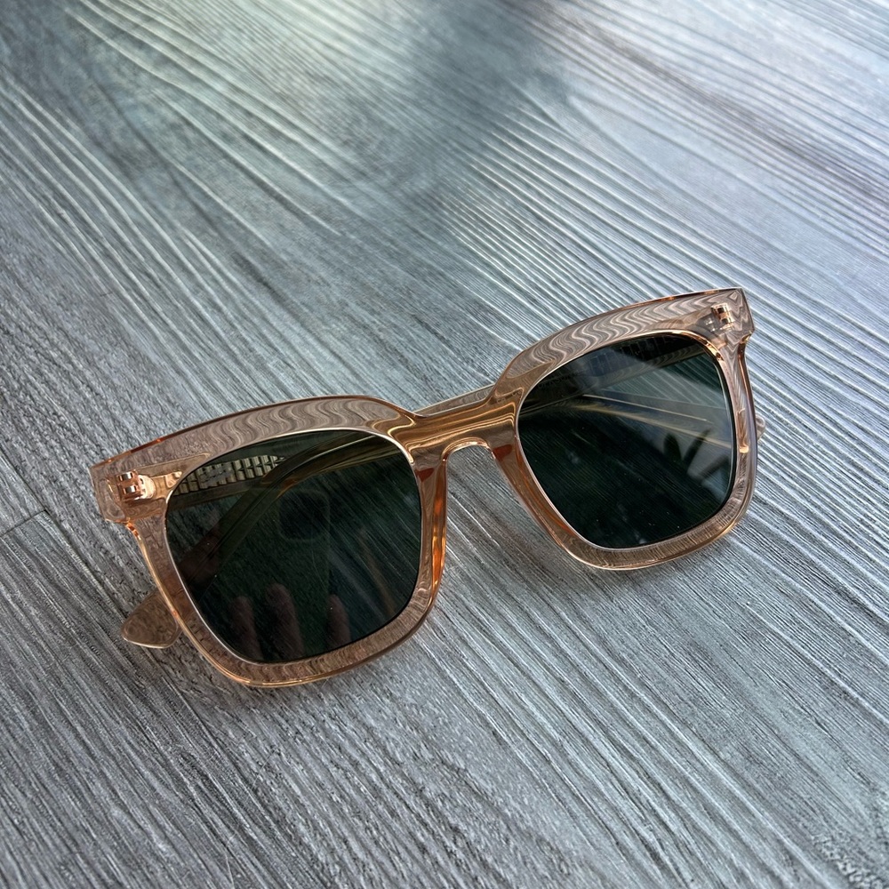 Chic Transparent Sunglasses, D Franklin (never worn, new in box)